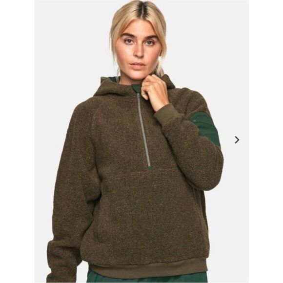 Outdoor Voices Mega Fleece Half-Zip Hoodie - Picture 2 of 14
